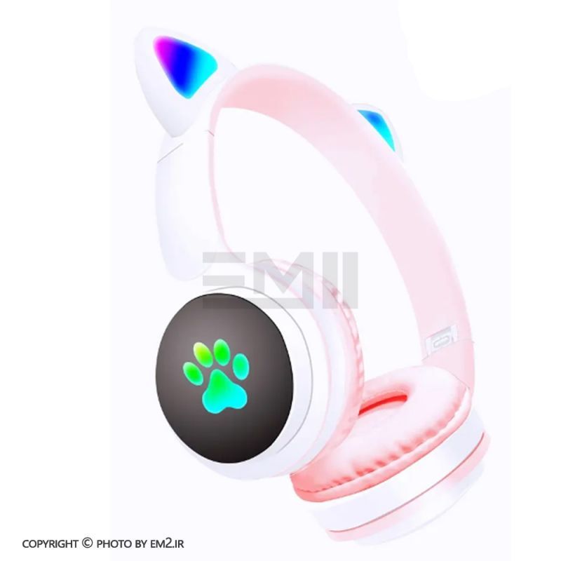 هدفون Cat Ears مدل Kt-50M (فقط مشکی)